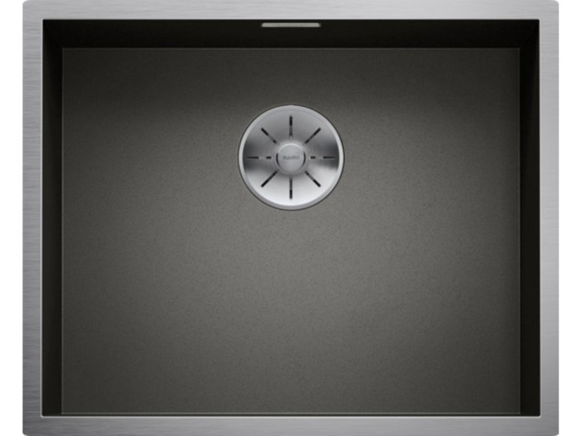 Nerezový drez Blanco ZEROX 500 U InFino nerez Dark Steel