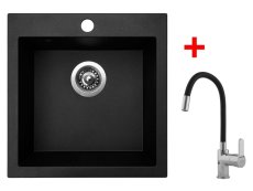 Sinks VIVA 455 Granblack + Flexia