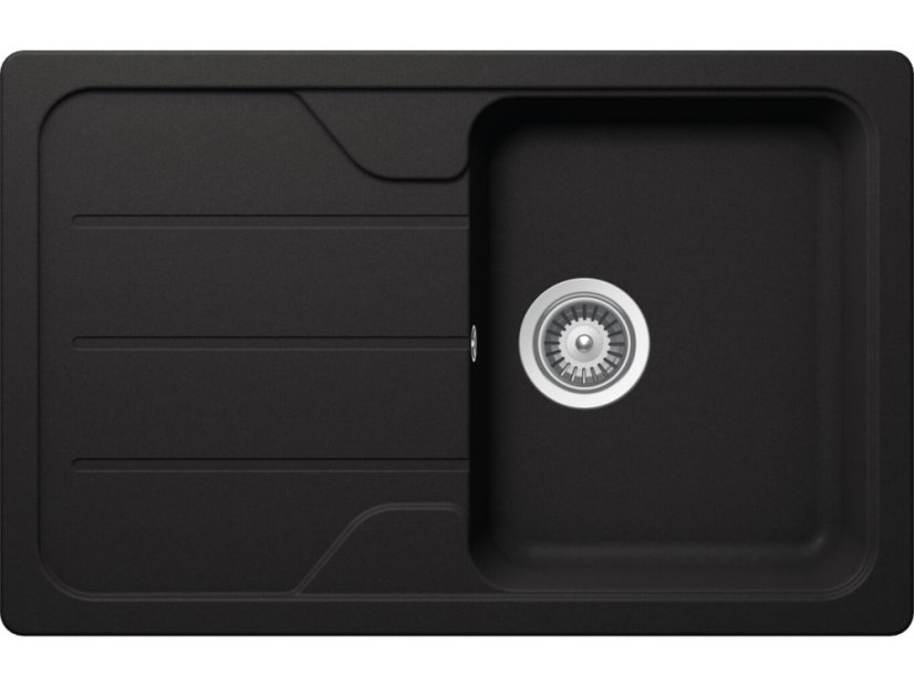 Granitový dřez Schock Formhaus D-100S-A Nero