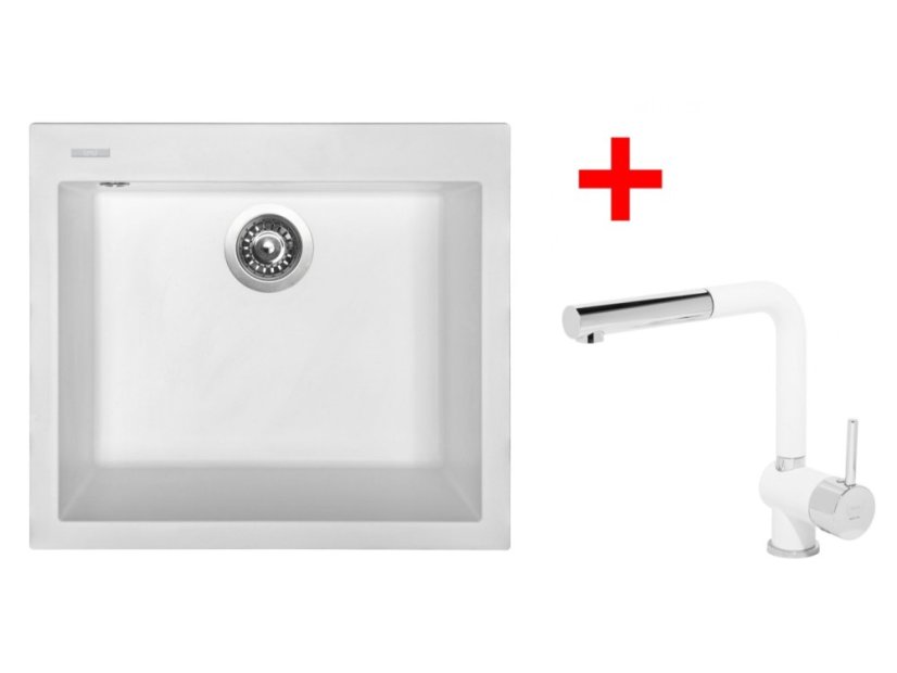 Set Sinks Cube 560 Milk + Mix 3 P GR