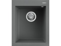 Granitový drez Elleci Quadra 100 Dark grey K99