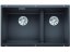 Granitový drez Blanco SUBLINE 430/270 U InFino sivá skala bez tiahla
