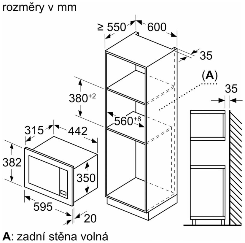 Siemens BE623LMB3 vestavná mikrovlnná trouba iQ300 - 5