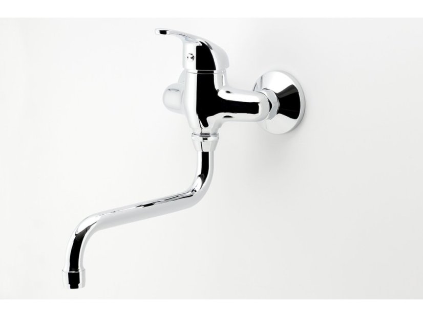 Nástenná batéria 100 mm Titania Iris chróm 92074-0