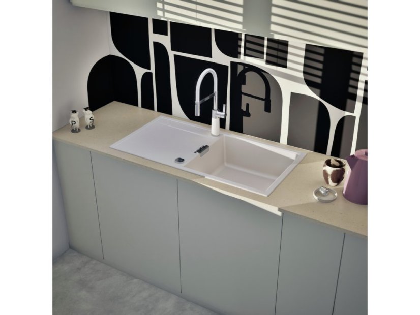 Granitový drez Schock Mono D-100L-A Polaris