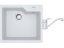 Set Franke UBG 610-56 Bílá-led + Franke FC 9541 Bílá-led