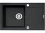 Granitový dřez Pyramis Mido 79 x 50 1B 1D Černá