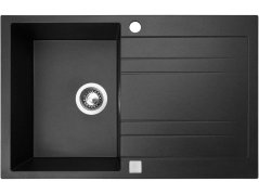 Set Sinks GRANDE 800 Metalblack + baterie Sinks MIX 35 Metalblack
