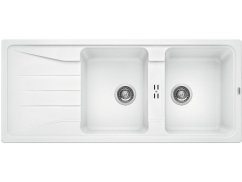Granitový dřez Blanco SONA 8 S Silgranit bílá oboustranné provedení