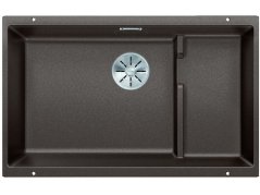 Nerezový drez Blanco SUBLINE 700 U Level InFino káva drez vľavo a nerez košom