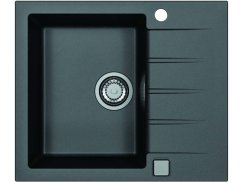 Granitový drez Alveus Cadit 10 čierny 91