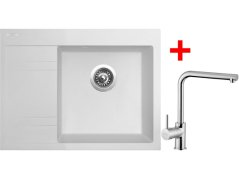 Set Sinks RIM 650 P Milk + Elka Set Sinks RIM 650 P Milk + Elka