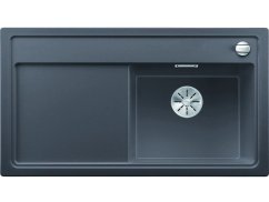 Granitový drez Blanco ZENAR 5 S InFino sivá skala drez vpravo s exc. bez príslušenstva