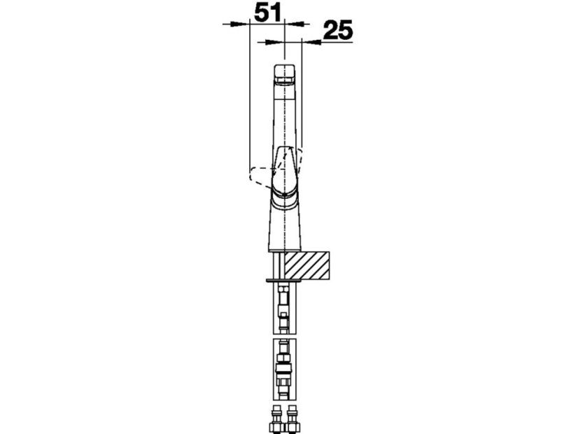 Dřezová baterie Blanco AVONA-S chrom