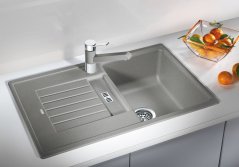 Granitový drez Blanco ZIA 45 S biela soft