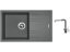 Set Sinks LINEA 780 N Titanium + baterie Sinks MIX 3 P Titanium