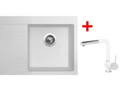 Set Sinks RIM 650 P Milk + Mix 3 P GR