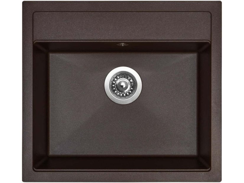 Set Sinks SOLO 560 Marone + batéria Sinks MIX 3 S Chróm