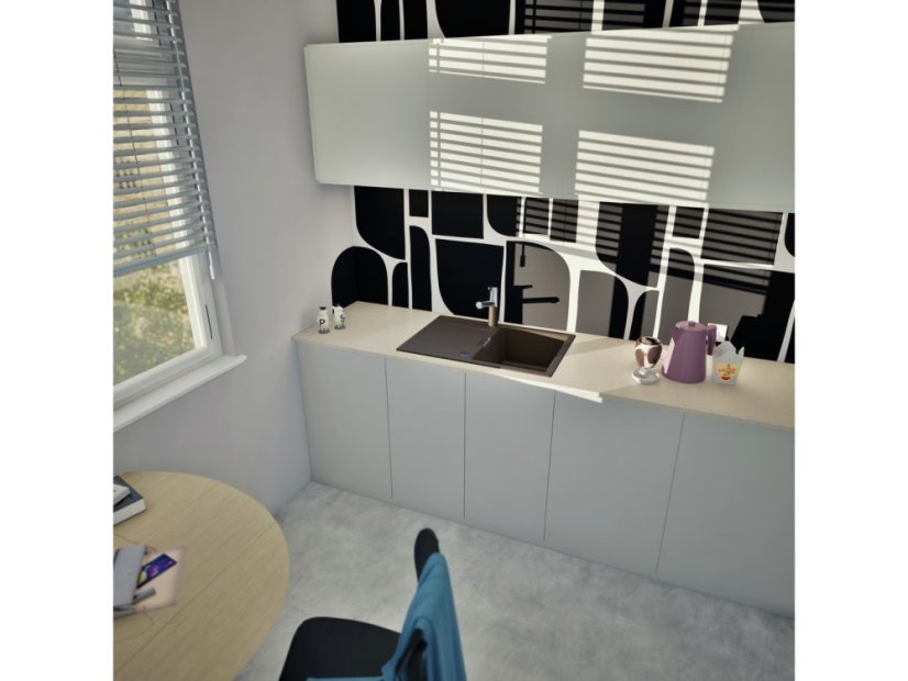 Granitový drez Schock Mono D-100S-A Bronze