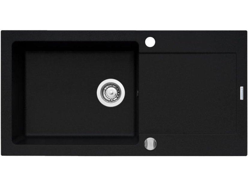 Granitový drez Pyramis Mido 100 x 50 1B 1D Carbon