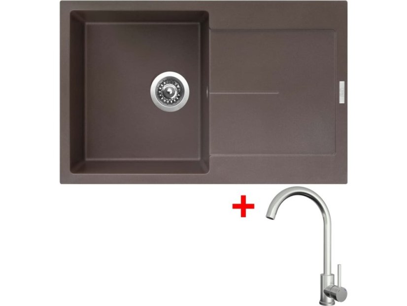 Sinks ULTIMA 790 Marone + ARCO celonerezová