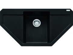 Granitový dřez Franke MRG 612 E Matná černá