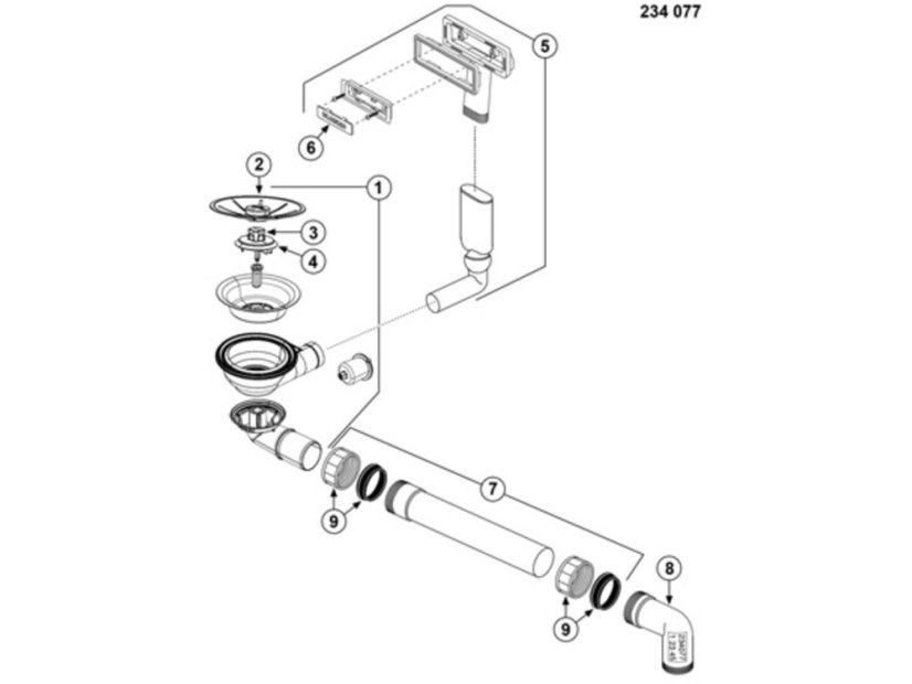 Granitový drez Blanco SUBLINE 320 F InFino biela