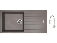 Set Sinks PERFECTO 1000 Truffle + batéria Sinks MIX 35 PROF S chróm