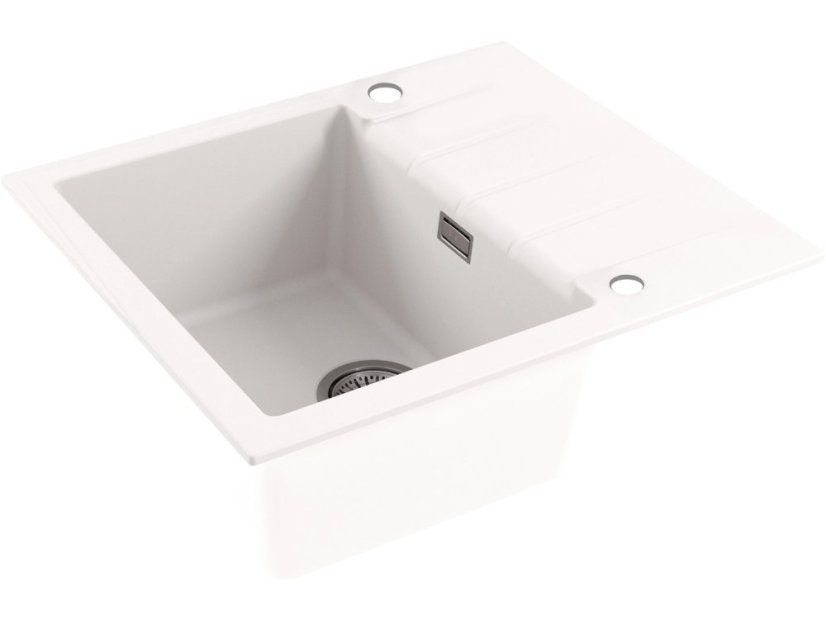 Granitový dřez Alveus Cadit 10 bílý 3d