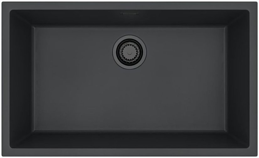 Granitový drez Alveus Omni 40 Black edition