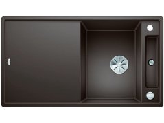 Granitový drez Blanco AXIA III 5 S-F InFino káva drez vpravo s excentrom prísluš. sklo