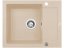 Granitový drez Pyramis Mido 62 x 50 1B 1D Béžová