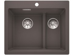 Granitový dřez Blanco PLEON 6 Split šedá skála
