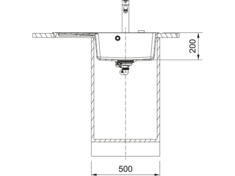 Granitový dřez Franke CNG 611-78 TL/7 Sahara