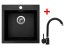Set Sinks VIVA 455 Granblack + Polo GR