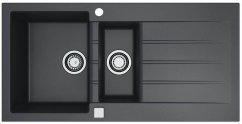 Granitový drez Alveus Cadit 80 čierny 91