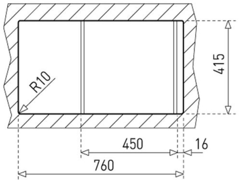 Kuchynský drez Teka DEVA 45 I-CN 1B 1D MC