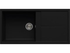 Granitový drez Elleci Unico 480 Black K86