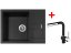 Set Sinks Amanda 650 Nanoblack+Mix 3 P Nanoblack