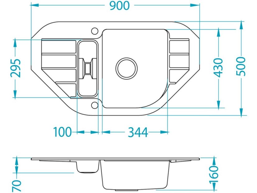 SET ALVEUS NIAGARA 60/05 + BATÉRIA ELZA/05 TWILIGHT