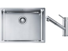 Set Franke BXX 210/110-54 Nerez + baterie Franke FC 9461 ORBIT Nerez