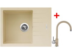 Sinks PERFECTO 650 Sahara + Vitalia GR Sinks PERFECTO 650 Sahara + Vitalia GR