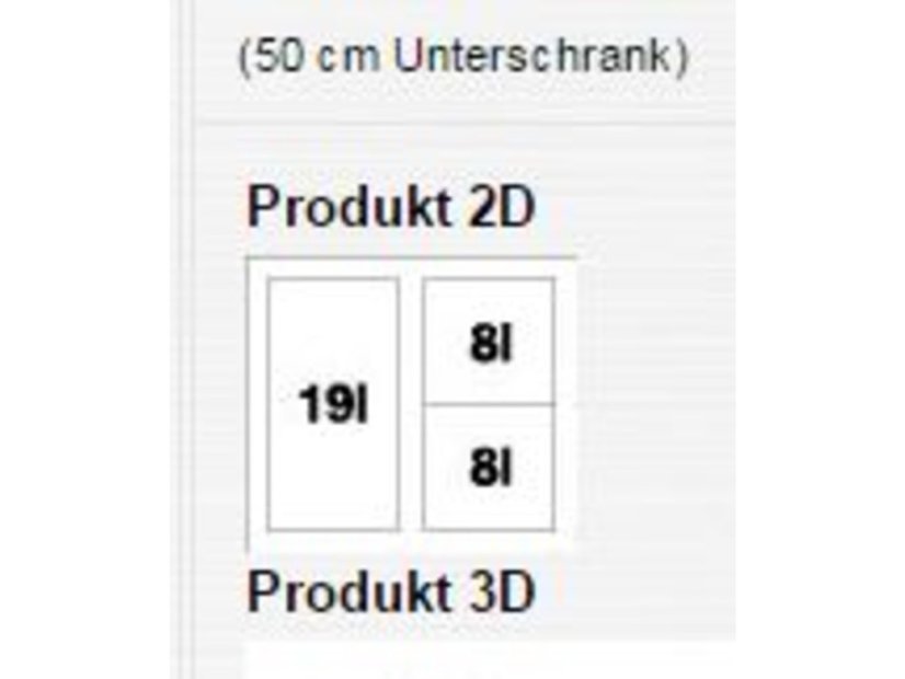 Odpadkový koš Blanco Flexon II 50/3 objem