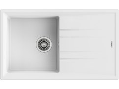 Granitový drez Teka STONE 50 B-TG 1B 1D Biela