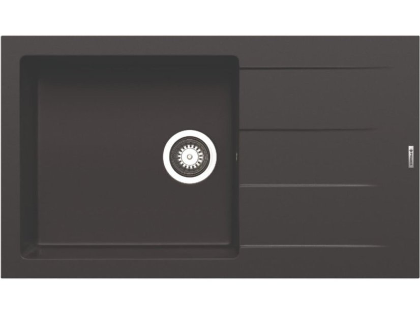 Granitový drez Pyramis Athlos Plus 86 x 50 1B 1D Čierna