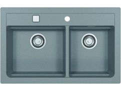 Granitový dvojdrez Alveus ATROX 50 Betón Granitový dvojdrez Alveus ATROX 50 Betón