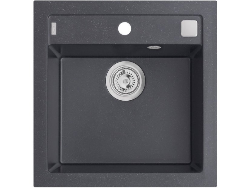 Granitový jednodrez Alveus Formic 20 čierna