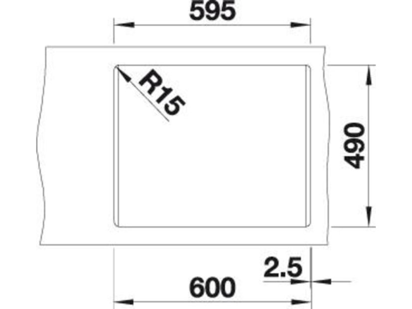 Granitový drez Blanco PLEON 6 InFino biela soft s excentrom - 5