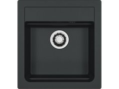 Granitový drez Alveus Atrox 20 QC čierná matná A90