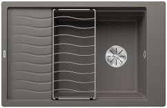 Granitový drez Blanco ELON XL 6 S Sivá vulkán